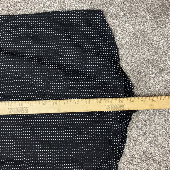 Adrianna top womens S blouse shirt Polka dot Lightweight tie‎ bow Sleeveless - Picture 6 of 8